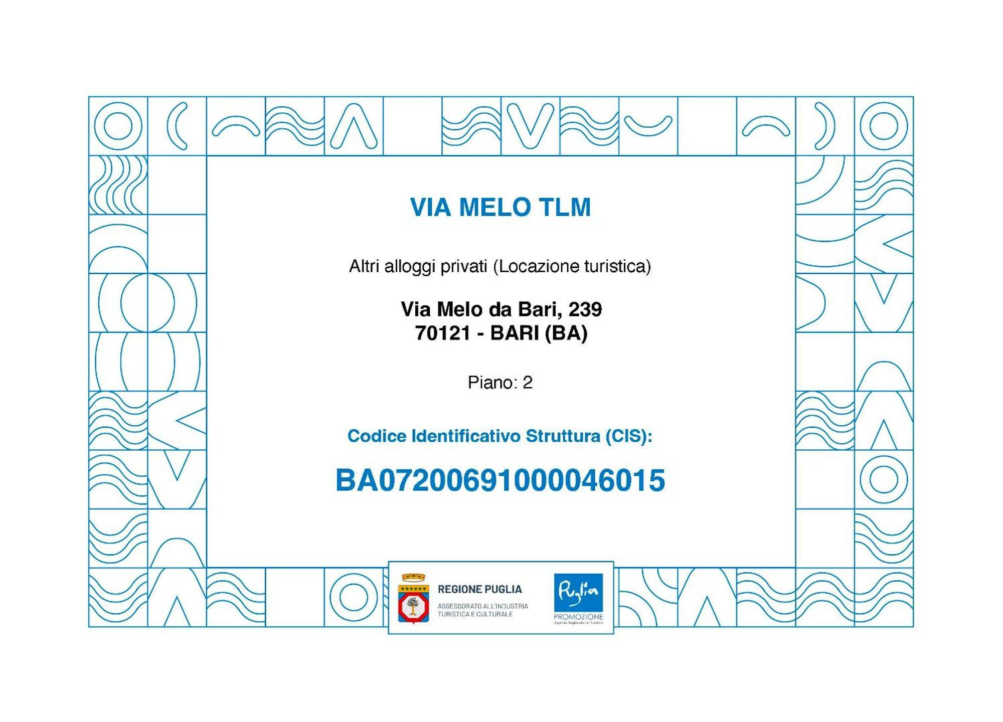 Via Melo Tlm B&B บารี ภายนอก รูปภาพ